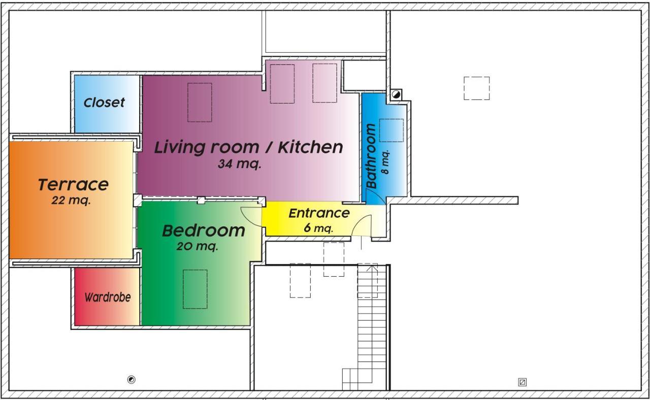 Loft 29 mansardato con ampio terrazzo Bussoleno Esterno foto